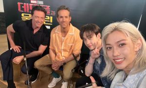 Hugh Jackman, Ryan Reynolds, Bang Chan y Felix