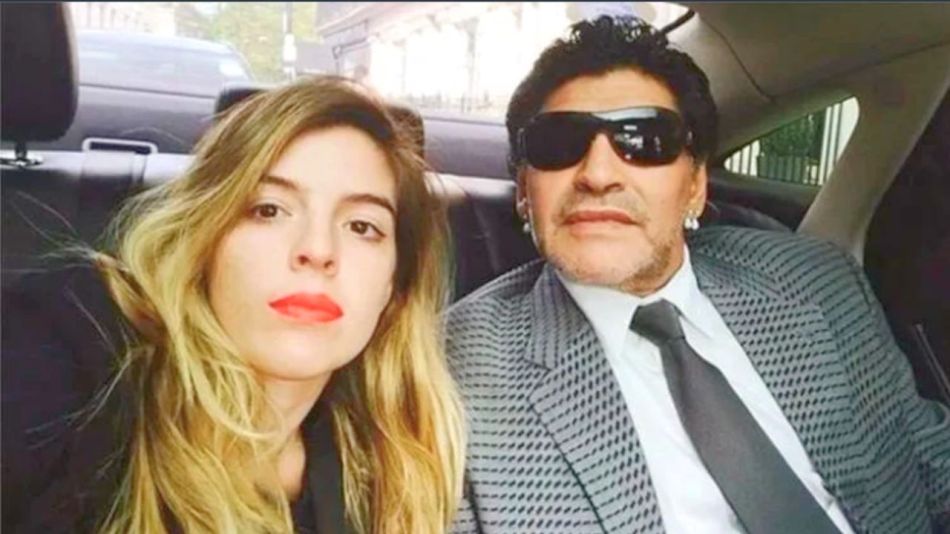 Dalma y Diego Armando Maradona