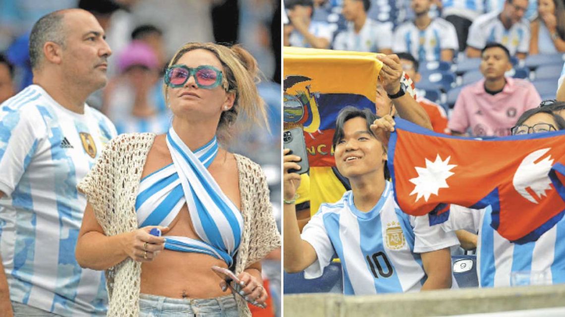 Efecto Messi: la pasión por la Selección no tiene límites, origen ni nacionalidad