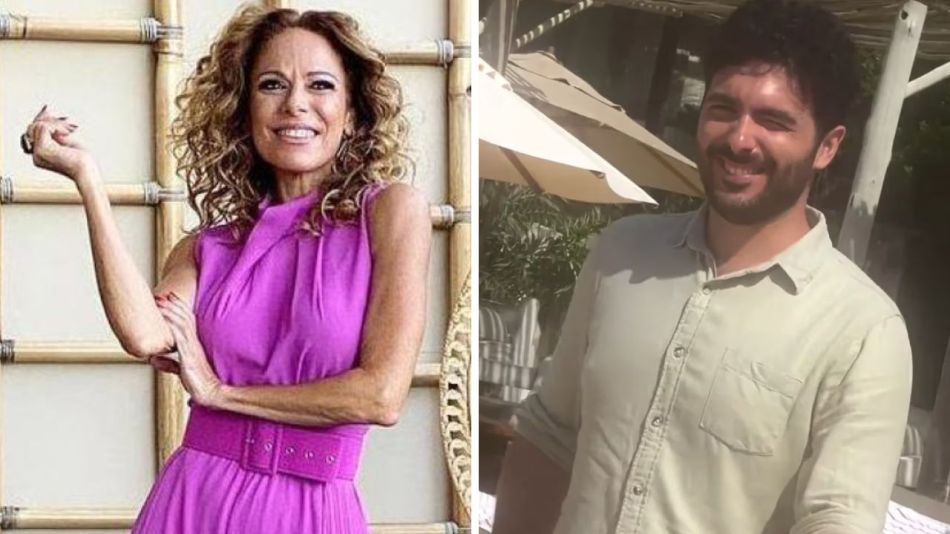 Iliana Calabró y su hijo Nicolás Rossi