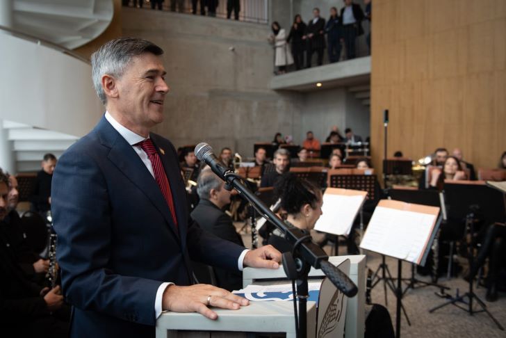 ACTO DE INAUGURACIÓN DEL NUEVO EDIFICIO DEL CONCEJO DELIBERANTE.