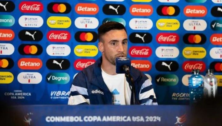 Nicolás Tagliafico habló en conferencia de prensa