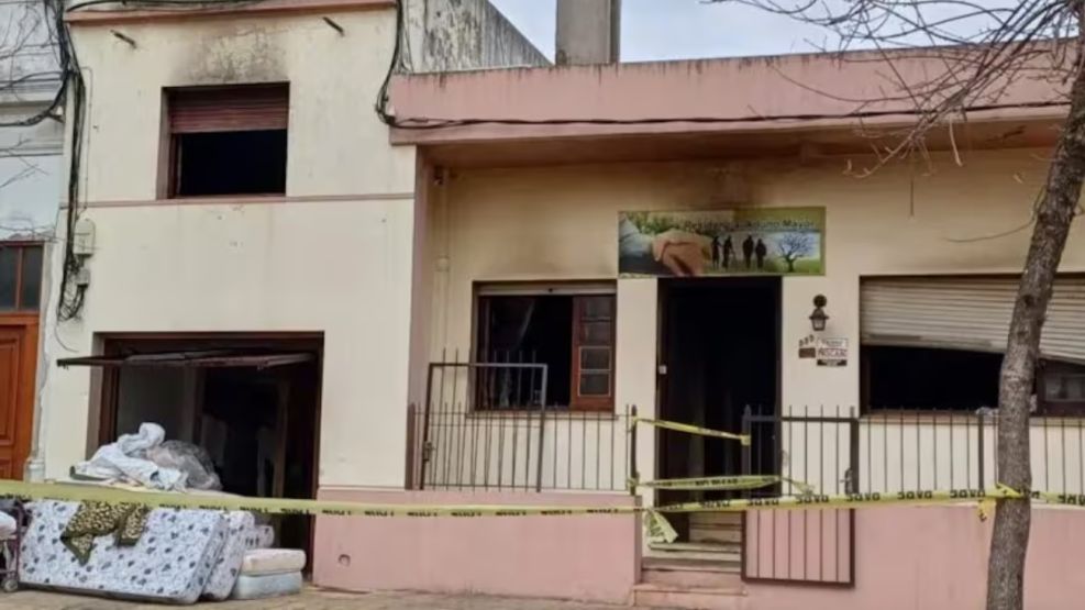 Incendio en un geriátrico en Uruguay