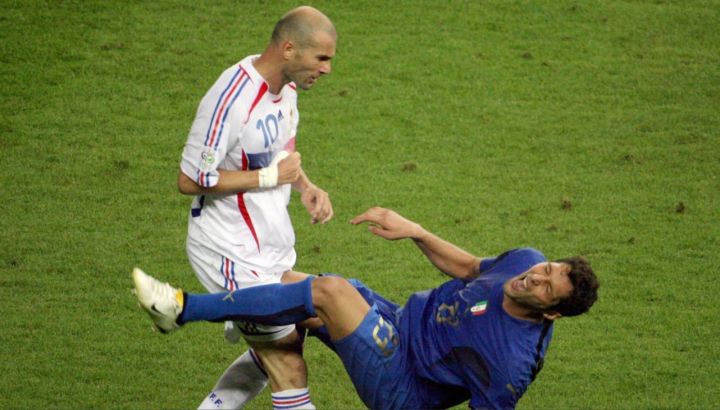 Marco Materazzi Zinedine Zidane Alemania 2006