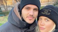 Mauro Icardi y Wanda Nara al principio de su relación