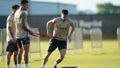 Entrenamiento Selección Argentina