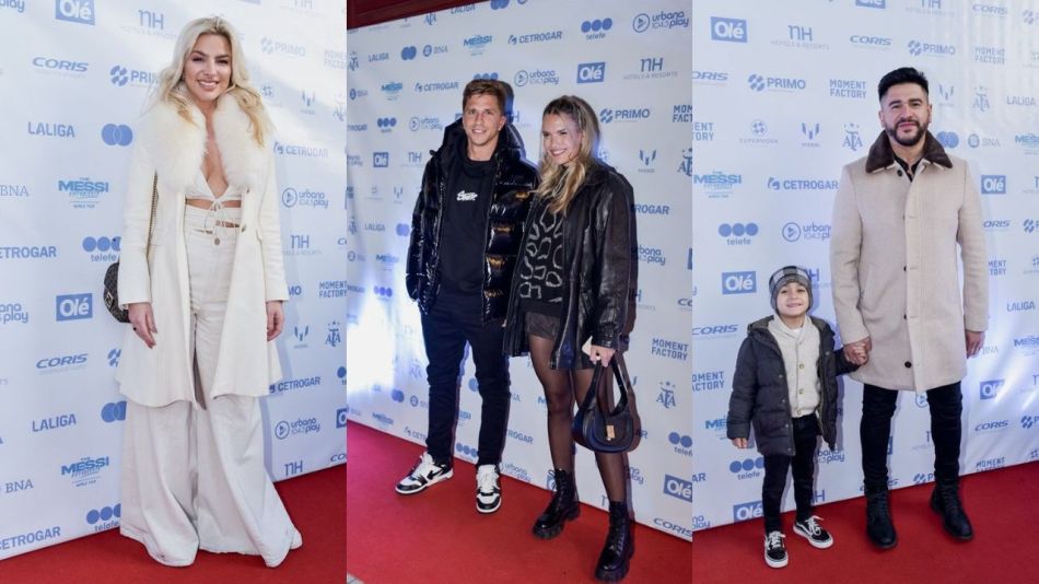  las fotos de los famosos en la avant premiere de The Messi Experience