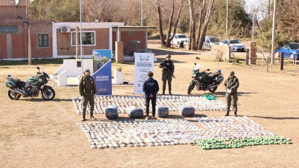 Secuestro de droga de Gendarmería