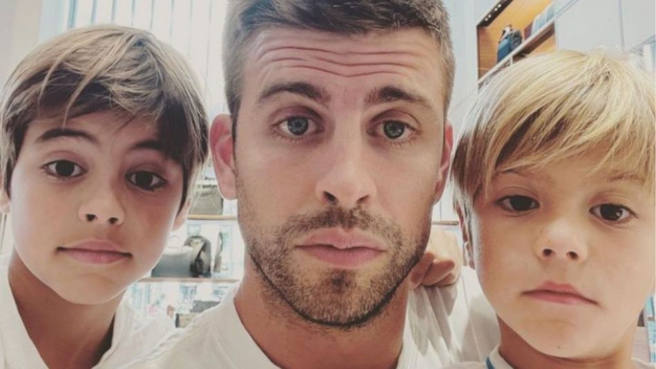 Gerard Piqué disfrutó junto a sus hijos en el Mercedes-Benz Arena | Caras