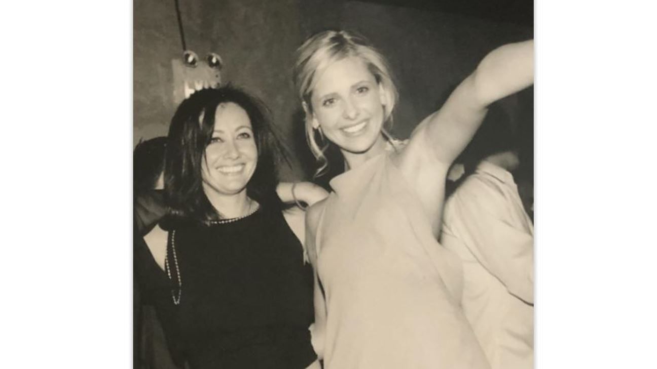 Sarah Michelle Gellar y Shannen Doherty