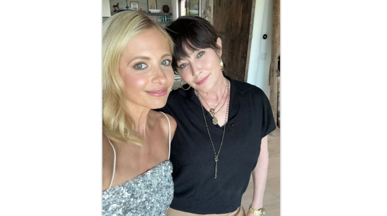 Sarah Michelle Gellar y Shannen Doherty