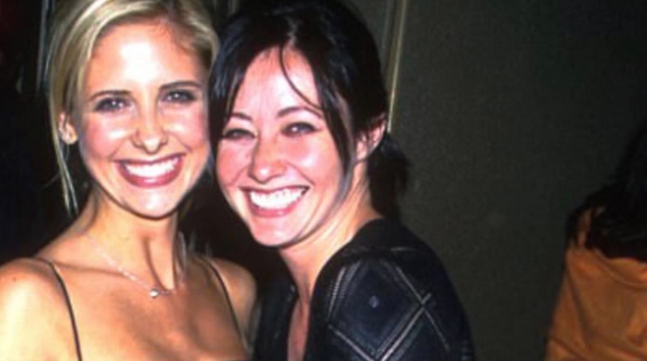 Sarah Michelle Gellar y Shannen Doherty
