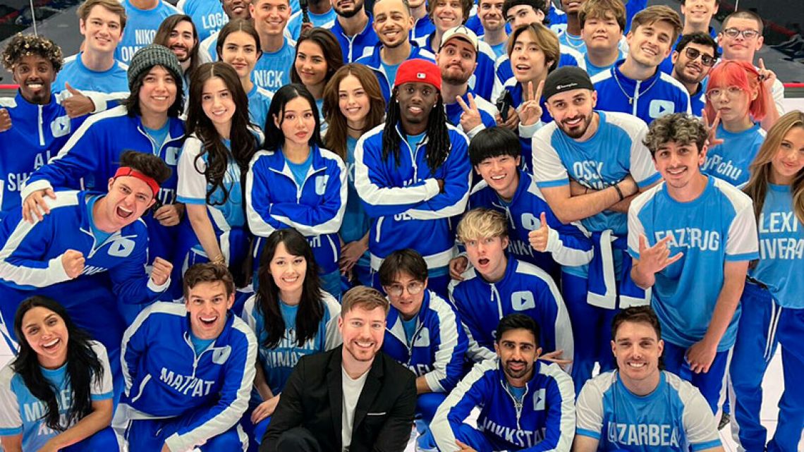 El video más esperado del año: MrBeast reúne a las estrellas de YouTube ...
