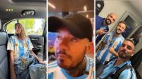 Famosos argentinos en la previa del partido 