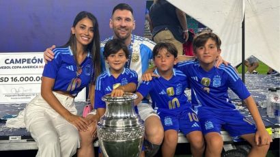 El romántico momento de Leo Messi y Antonela Roccuzzo tras la victoria de la Selección Argentina