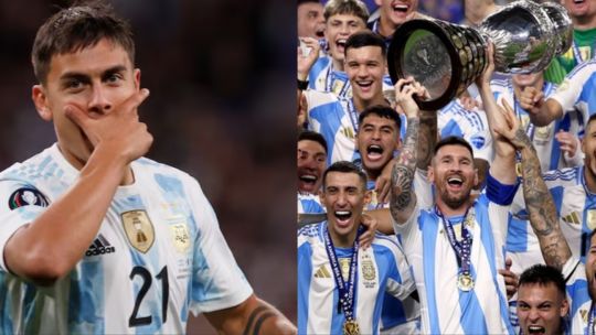 Dybala Selección Argentina campeón