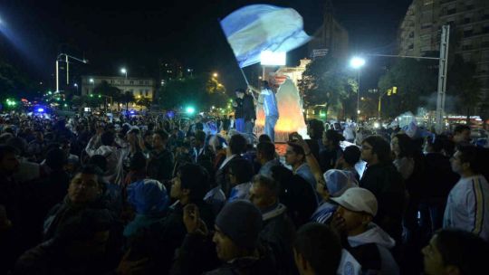 Argentina Campeón de la Copa América: unas 10 mil personas en la madrugada festejaron en Córdoba