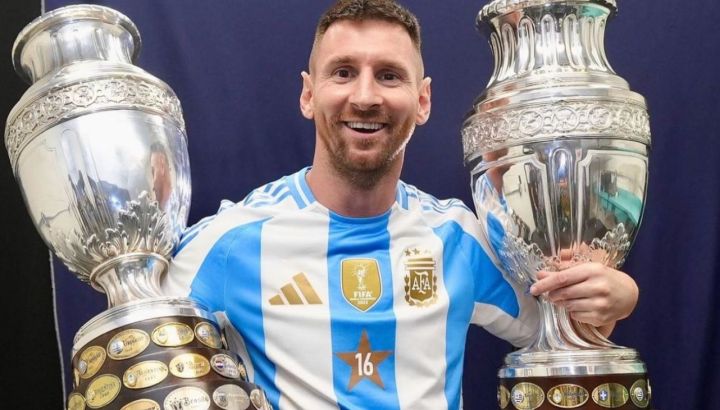 Lionel Messi Bicampeón de América