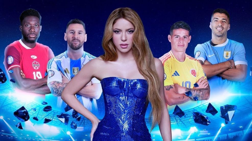 Así fue el espectacular show de Shakira en la final de la Copa America