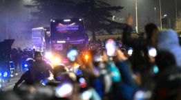 La selección argentina de fútbol en Ezeiza, Buenos Aires, Argentina 20240715