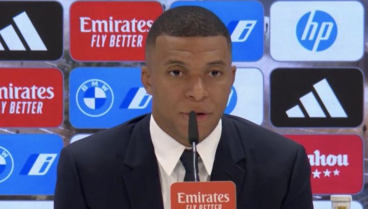 Kylian Mbappé fue presentado en el Real Madrid