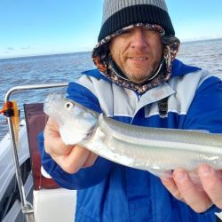 Las boyas tricolores navegaron muy bien y permitió advertir con comodidad los piques a distancia.