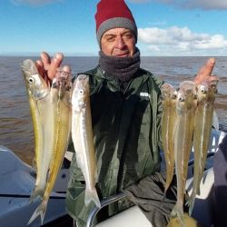 Las boyas tricolores navegaron muy bien y permitió advertir con comodidad los piques a distancia.
