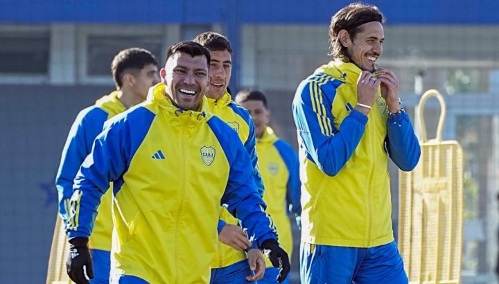 Boca entrenamiento