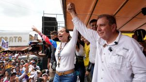 La líder opositora venezolana, María Corina Machado, denunció el arresto de su jefe de seguridad, el expolicía Milciades Ávila.