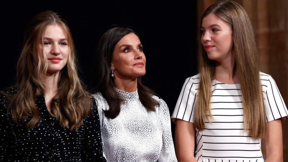 Letizia Ortiz e hijas