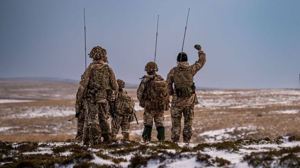 Ejercicios conjuntos del Reino Unido en Malvinas