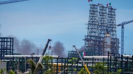 The Inauguration Of Mexico's New Oil Refinery Olmeca Dos Bocas