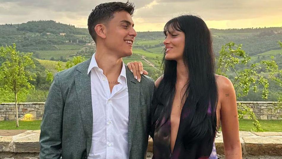 Oriana Sabatini y Paulo Dybala