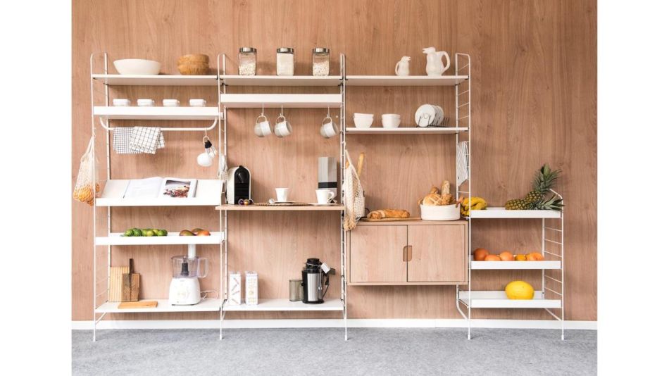 Shelfie: Diseño Versátil y Sostenible para Hogares Creativos