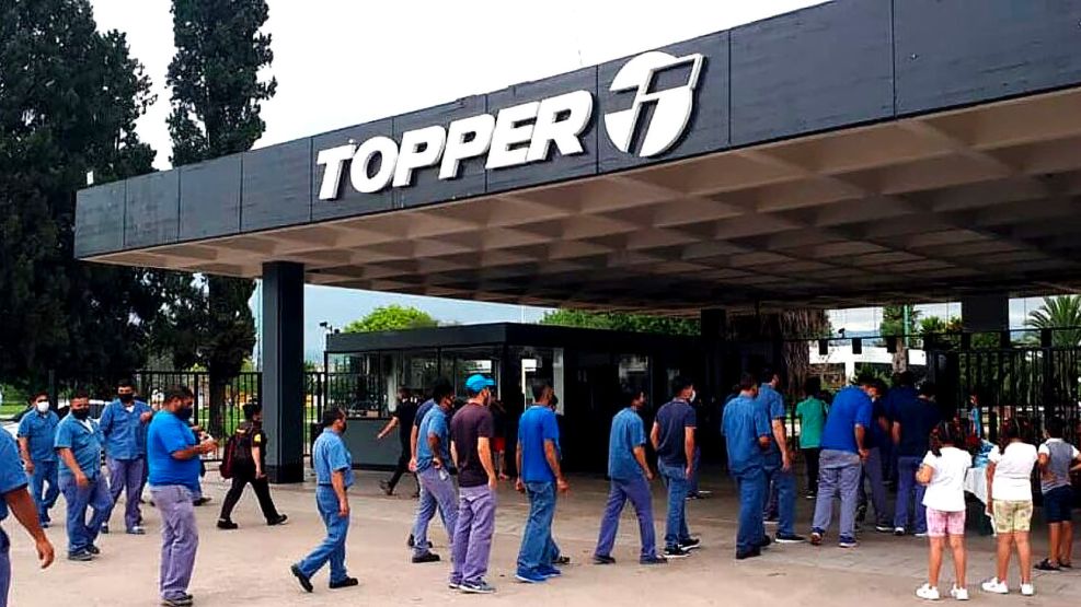 Fábrica de Topper en Tucumán 