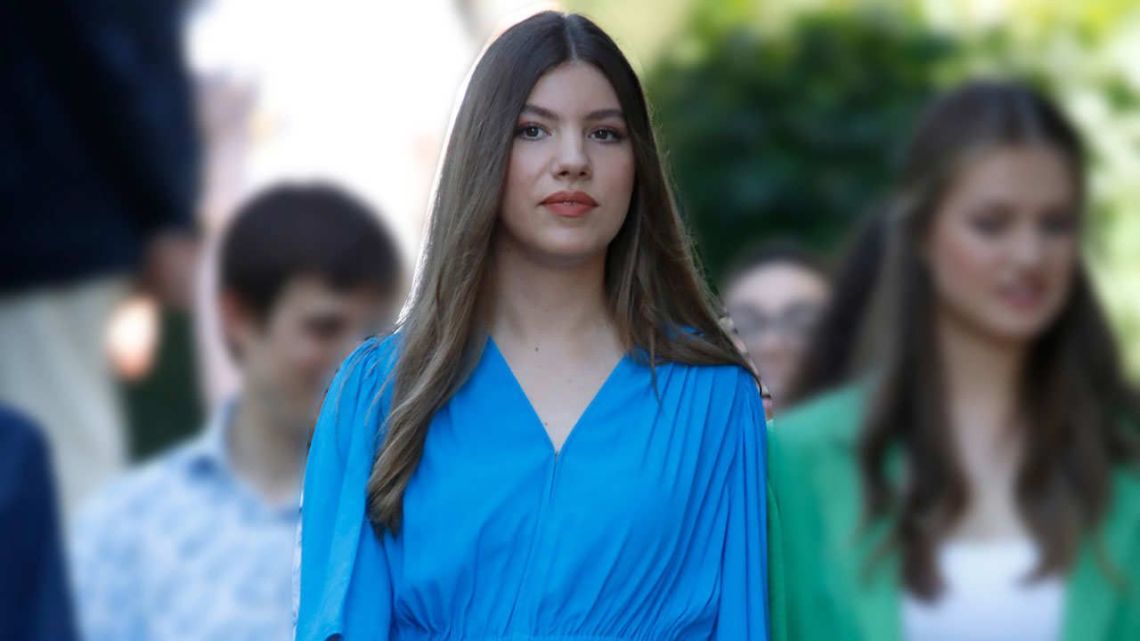 La infanta Sofía no quiere ingresar a la Academia Militar porque quiere ...