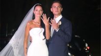 Así fue el espectacular vestido de Dolce & Gabbana de Oriana Sabatini para su boda con Paulo Dybala