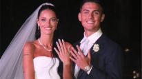 La primera foto de Paulo Dybala y Oriana Sabatini recién casados