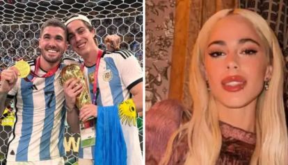 Rodrigo De Paul fue acompañado del hermano de Tini Stoessel a un reconocido boliche