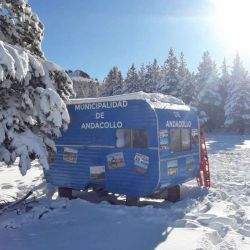 Parque recreativo de invierno El Llano, en Neuquén.
