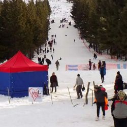 Parque recreativo de invierno El Llano, en Neuquén.
