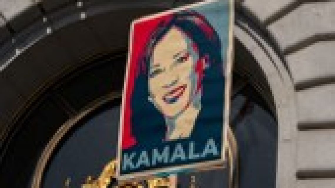 Presidential hopeful Kamala Harris.