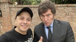 Javier Milei y El Dipy