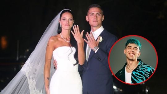 El espectáculo de Luck Ra en el casamiento de Oriana Sabatini y Paulo Dybala: detalles y cifras