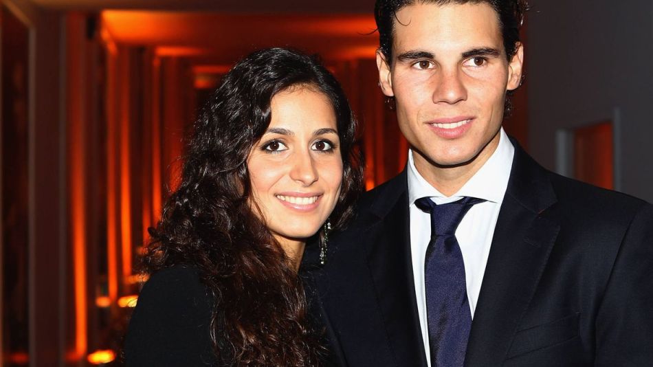 Rafael Nadal, Xisca Perelló y su hijo 