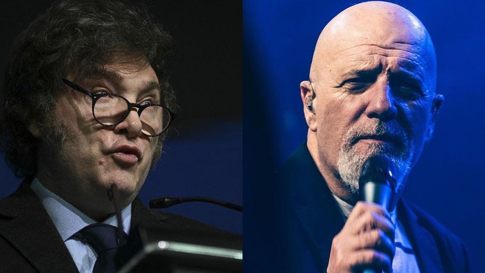 Javier Milei y Gustavo Cordera