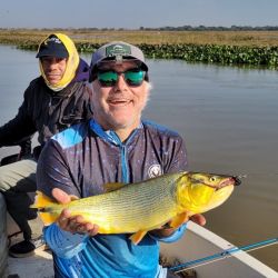 En Reconquista, el Paraná ostenta un rico delta plagado de islas, bancos, bocas, arroyos, juntas de agua, veriles, correderas y accidentes costeros que son sitios ideales para que el dorado haga de las suyas.