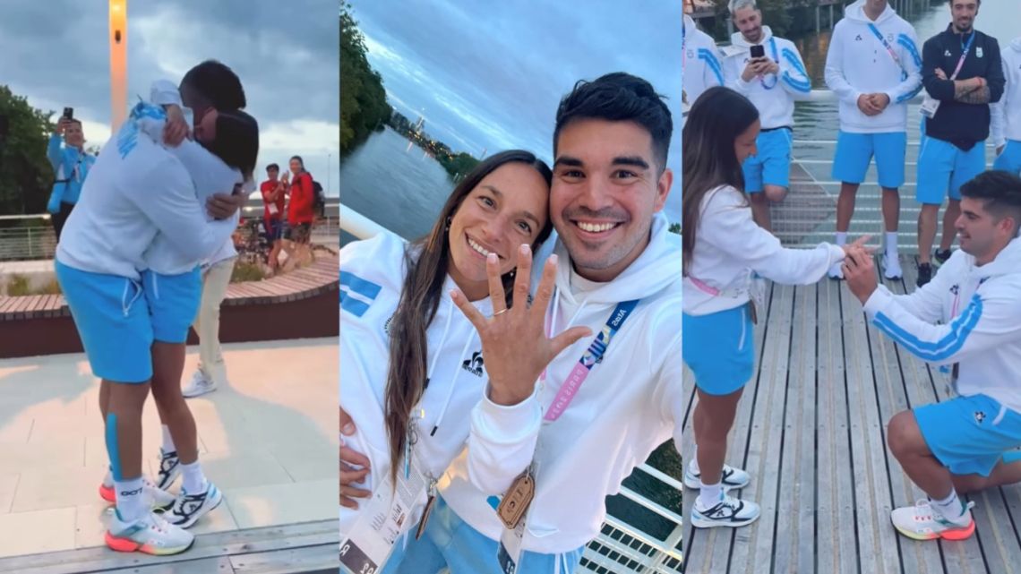 Juegos Olímpicos 2024: el video de la romántica propuesta de casamiento de Pablo  Simonet a Pilar Campoy en París | Exitoina