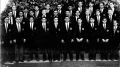 Los alumnos de tercer año, primera división, año 1964, del Colegio Manuel Belgrano, de la congregación de los Hermanos del Sagrado Corazón.