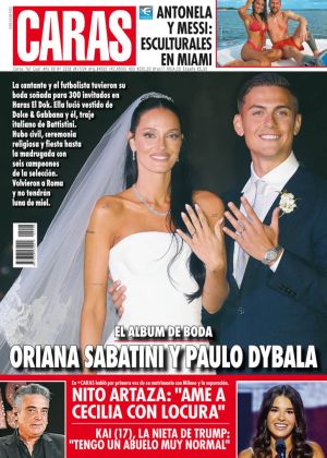 El álbum de boda de Oriana Sabatini y Paulo Dybala 